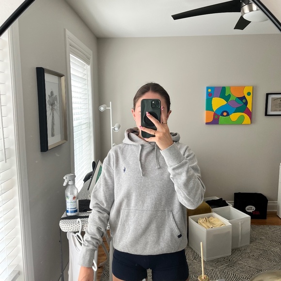 Polo Ralph Lauren Grey Hoodie - Picture 1 of 7